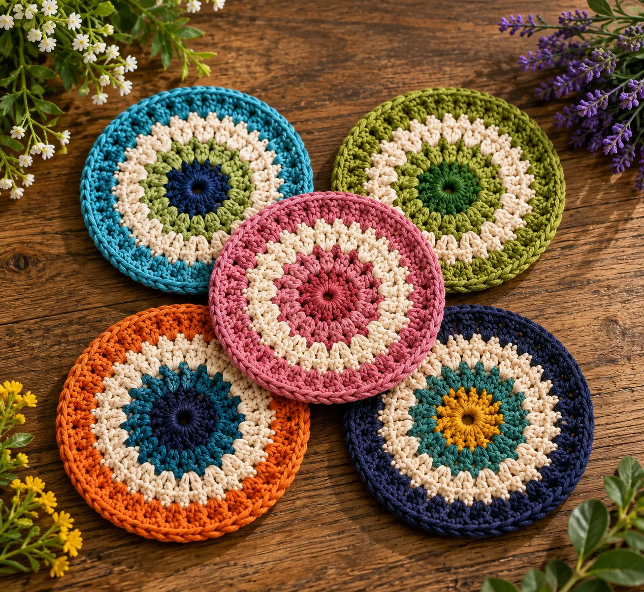 Handmade coasters